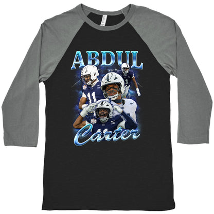 Abdul Carter Baseball Tee