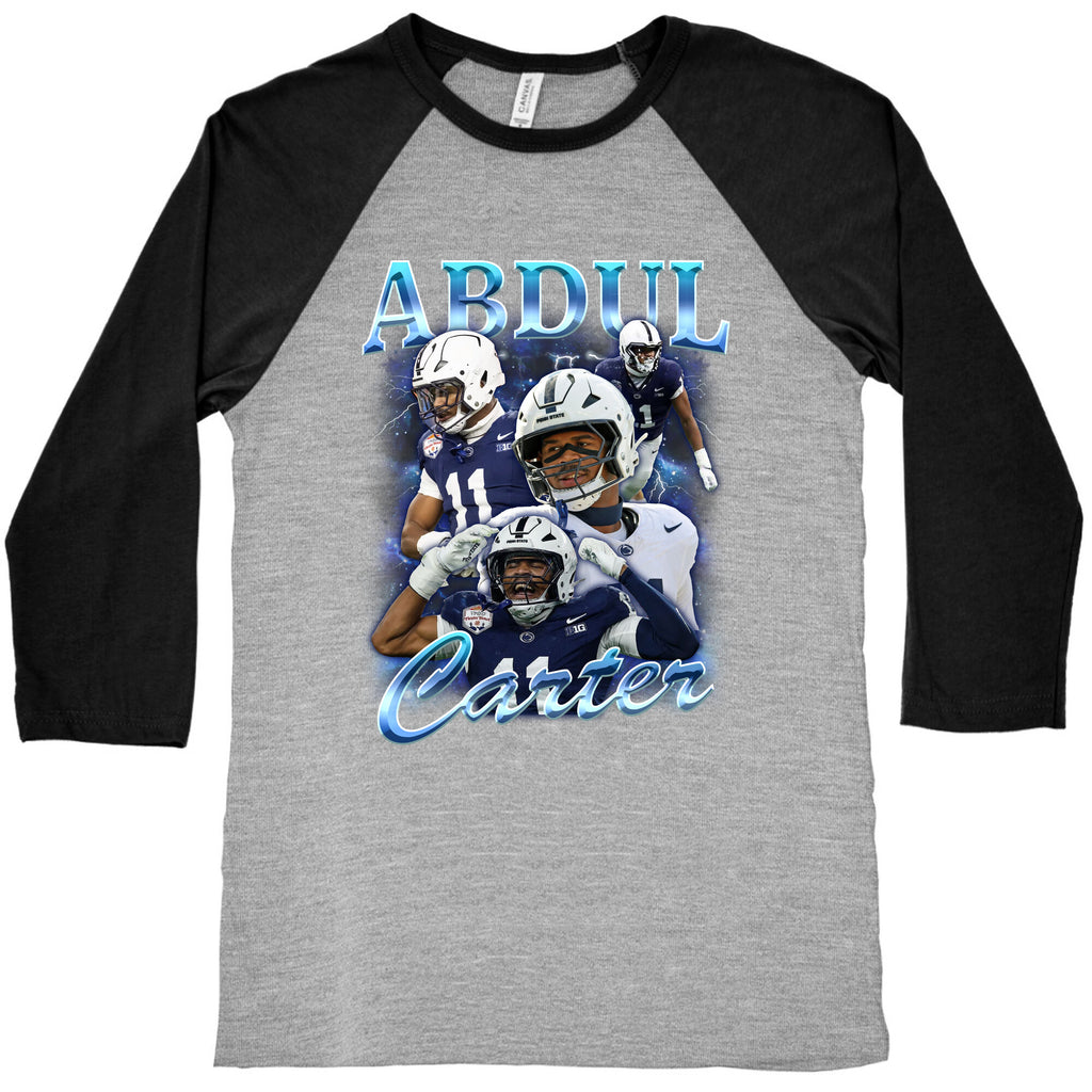 Abdul Carter Baseball Tee