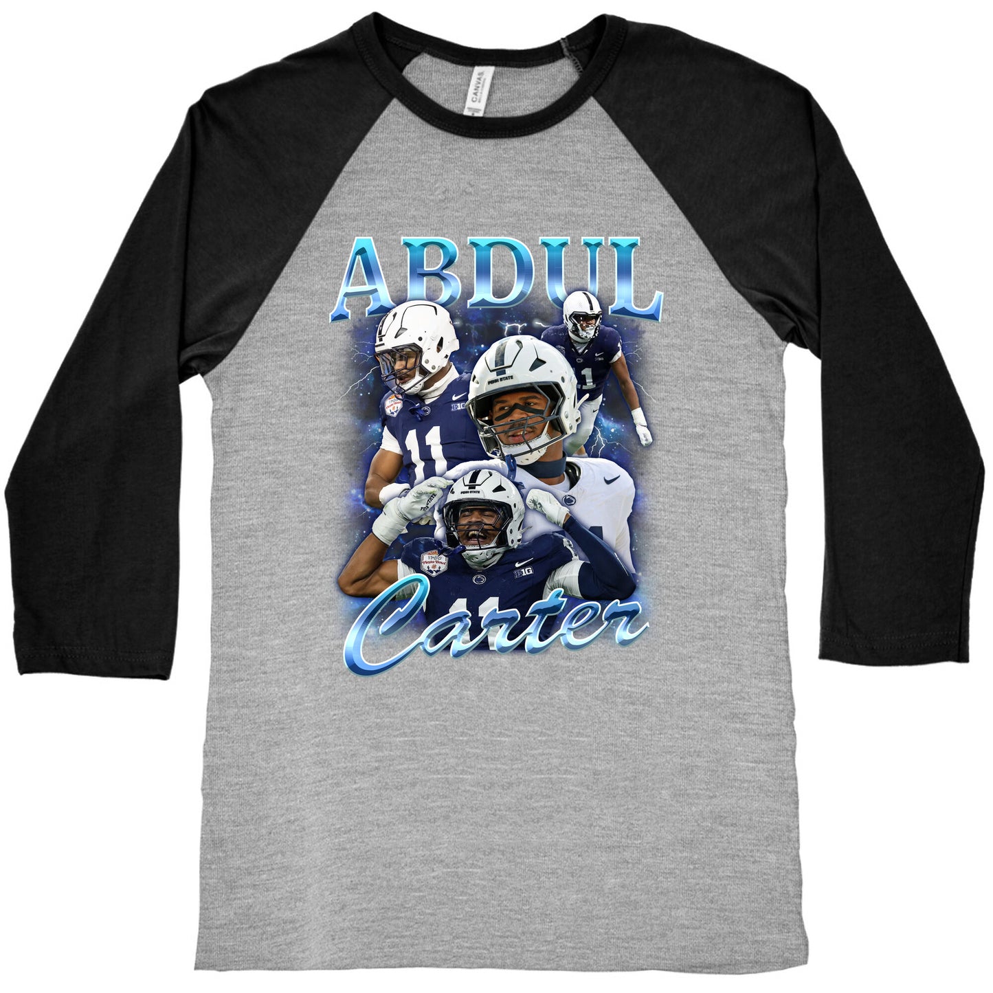 Abdul Carter Baseball Tee
