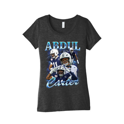 Abdul Carter Womens Triblend Tee