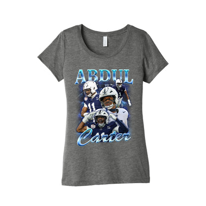 Abdul Carter Womens Triblend Tee