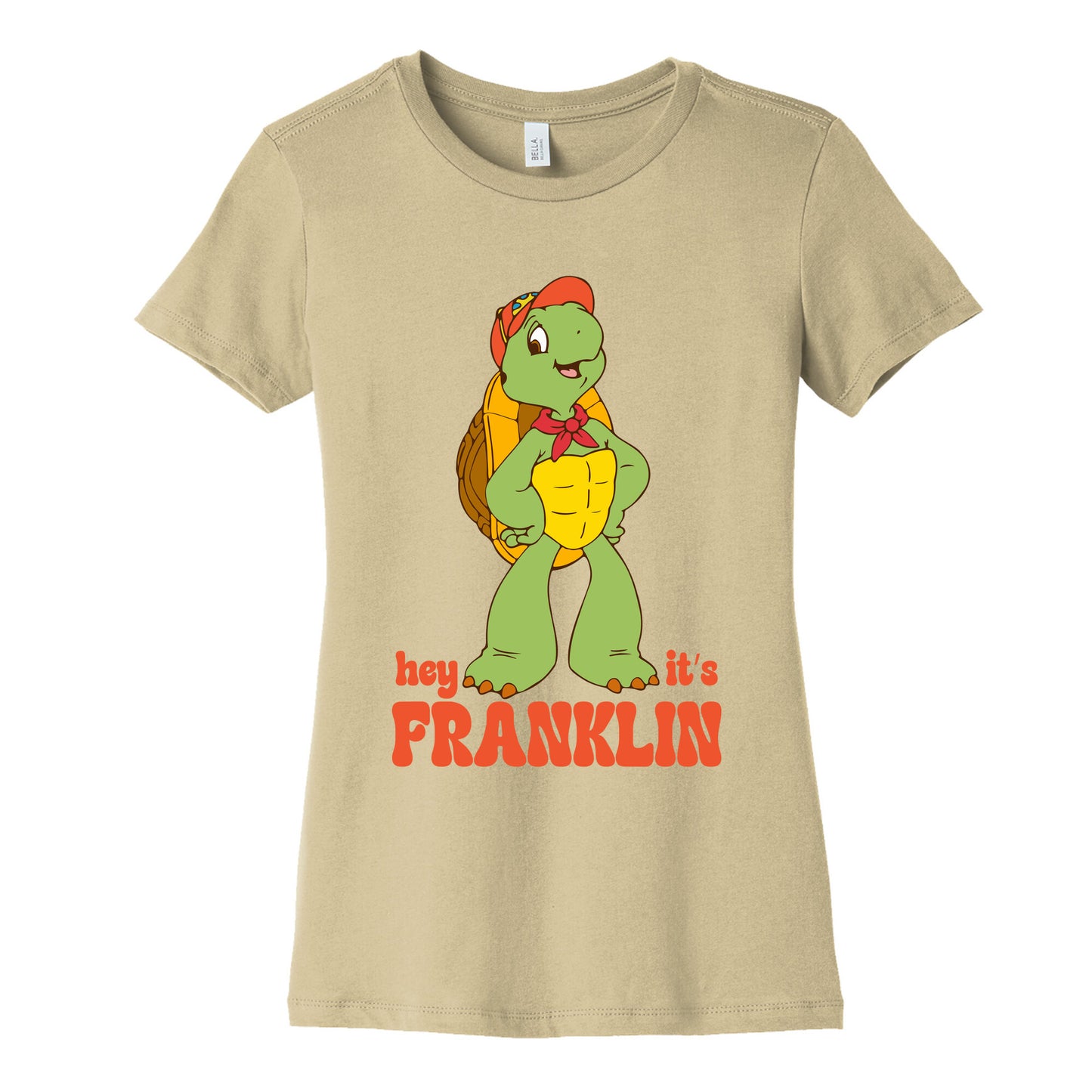 Franklin the Turtle Womens Cotton Tee