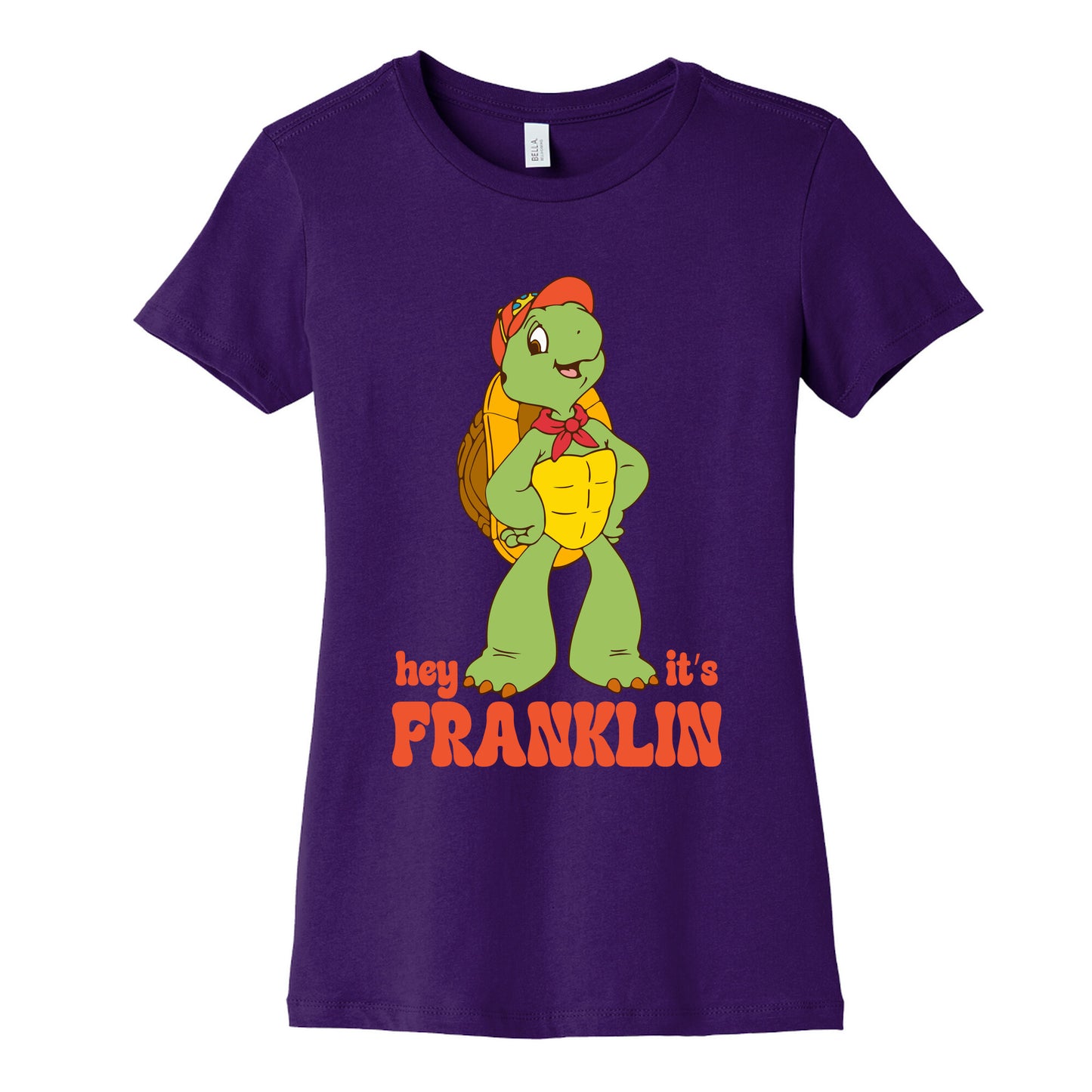Franklin the Turtle Womens Cotton Tee