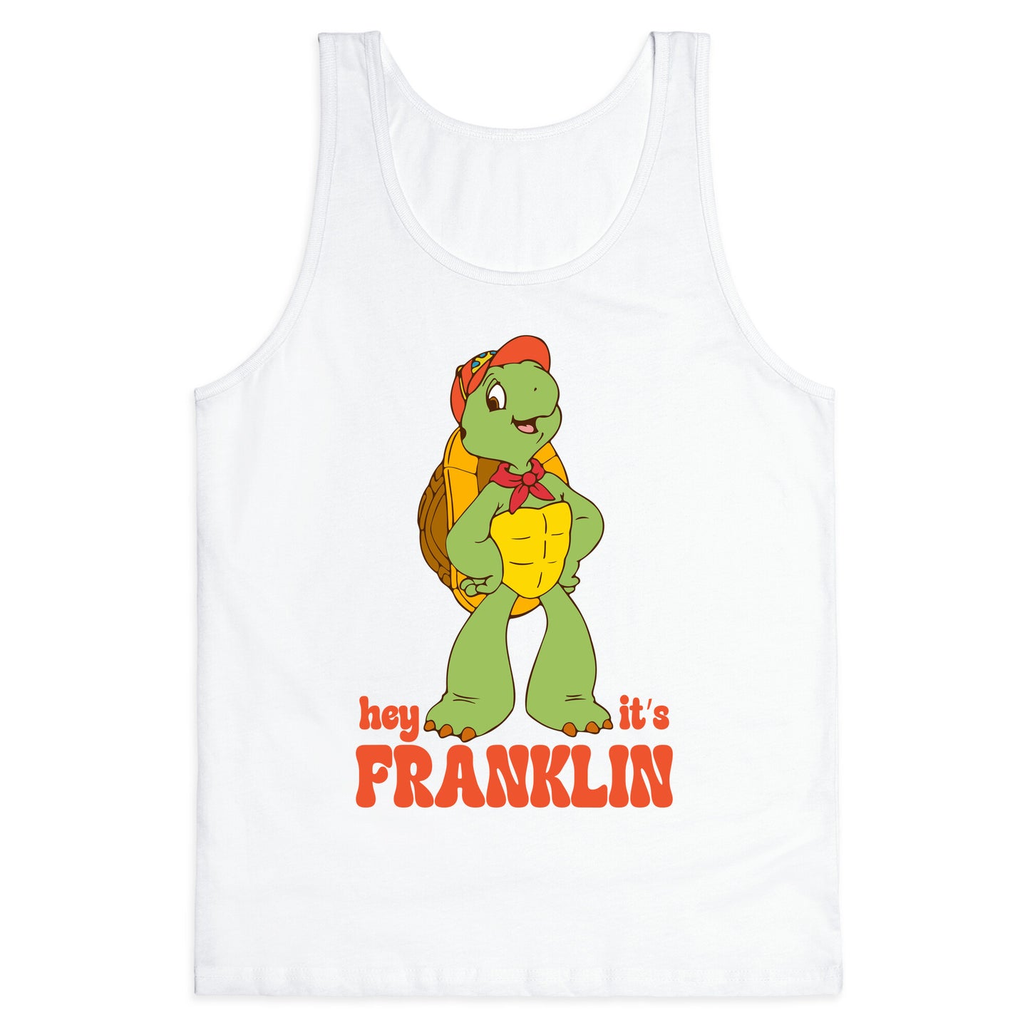 Franklin the Turtle Tank Top