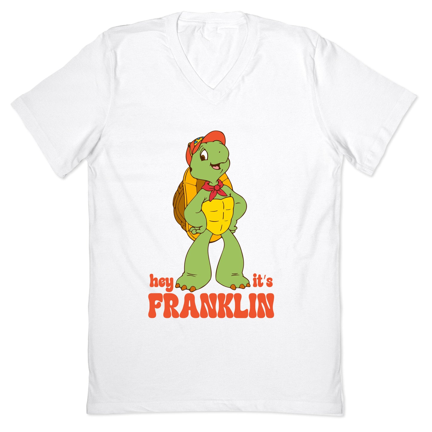 Franklin the Turtle V-Neck