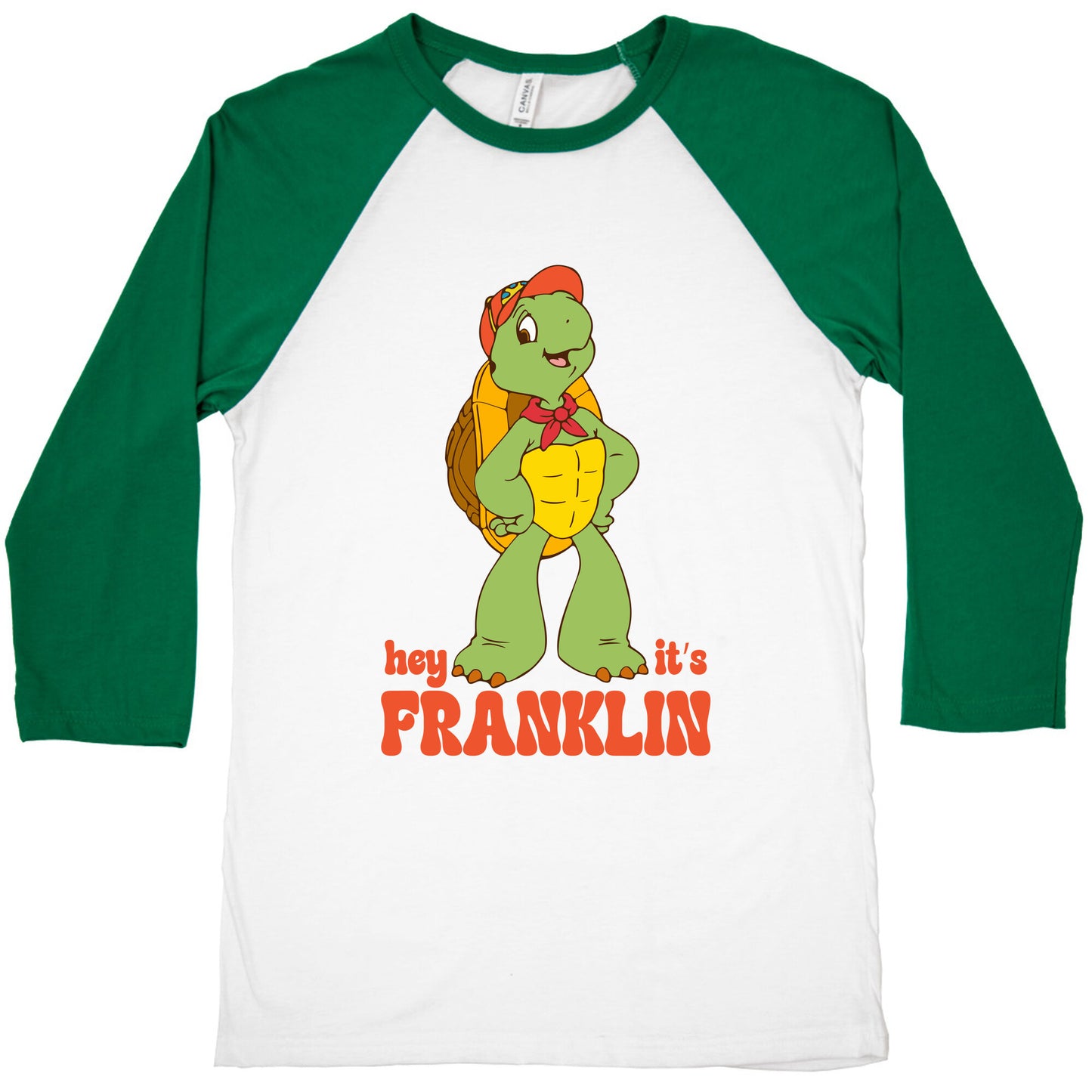 Franklin the Turtle Baseball Tee