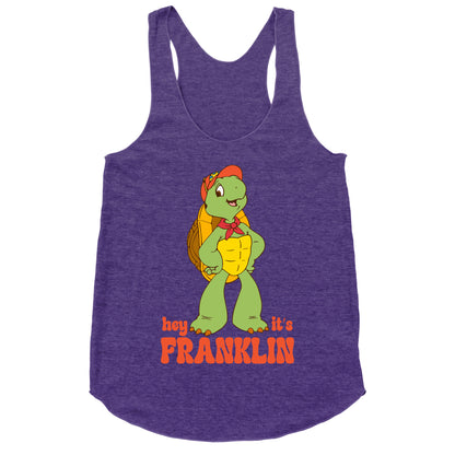 Franklin the Turtle Racerback Tank