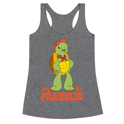 Franklin the Turtle Racerback Tank