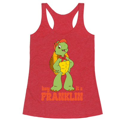 Franklin the Turtle Racerback Tank