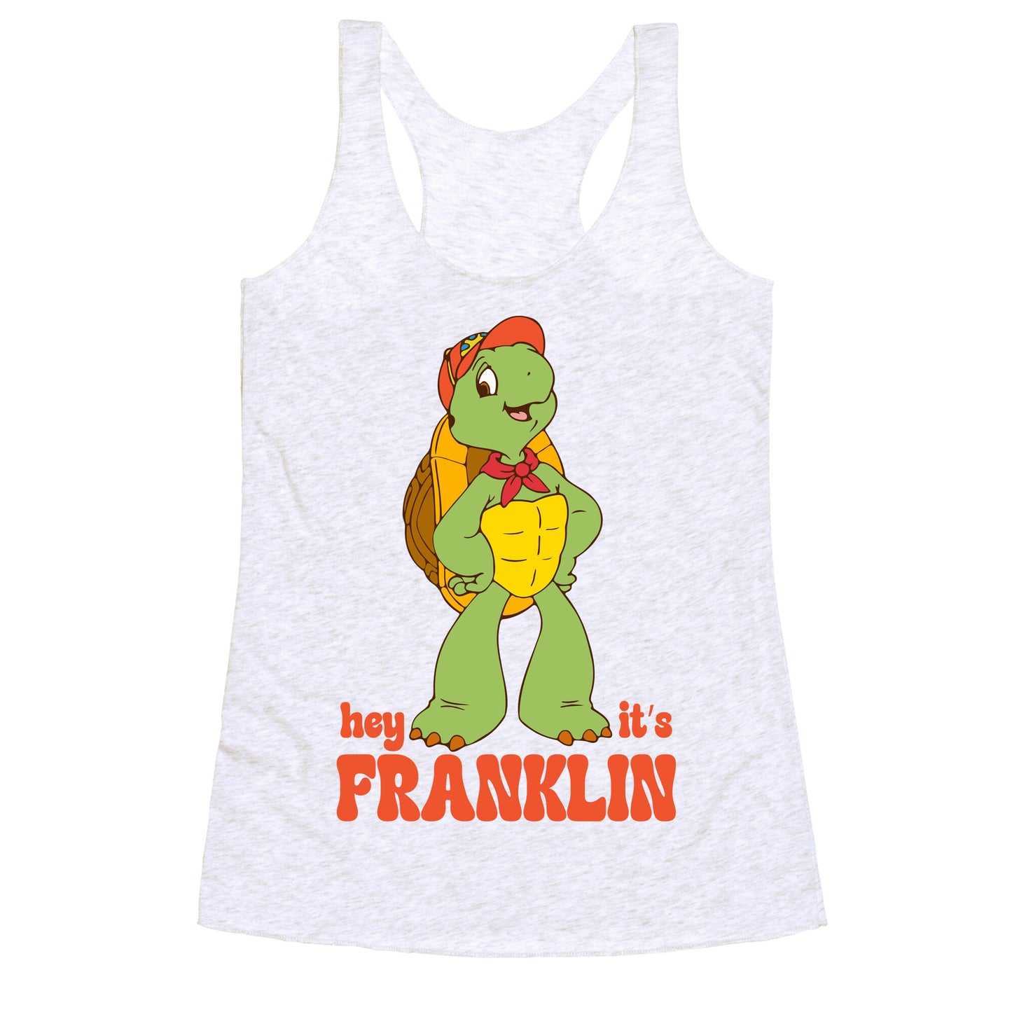 Franklin the Turtle Racerback Tank