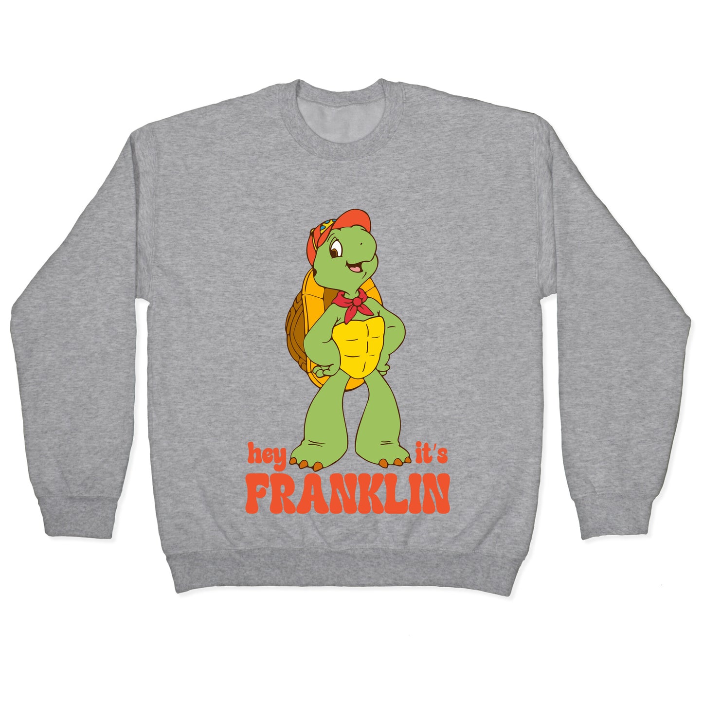 Franklin the Turtle Crewneck Sweatshirt