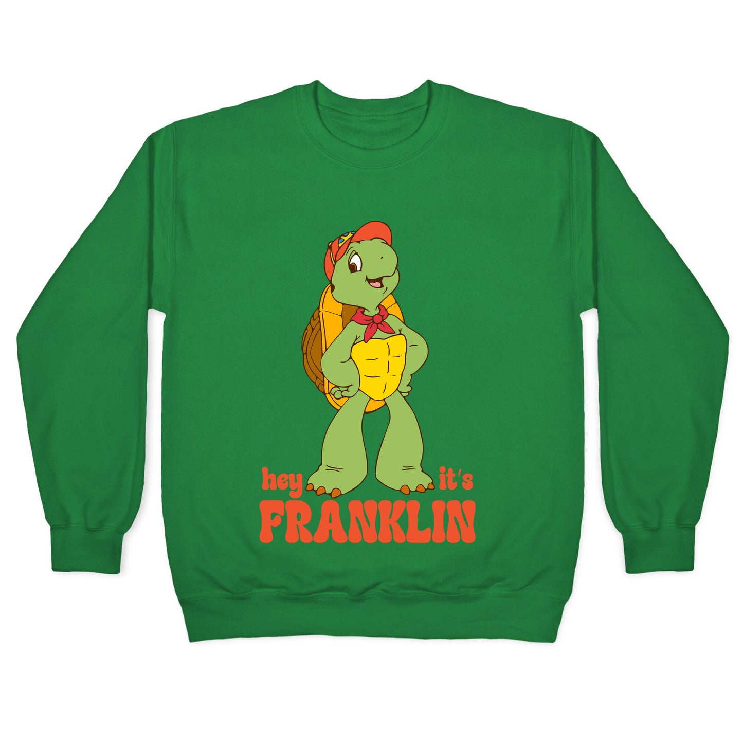 Franklin the Turtle Crewneck Sweatshirt