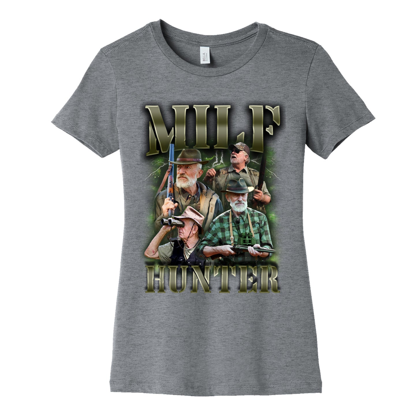 MILF Hunter Womens Cotton Tee