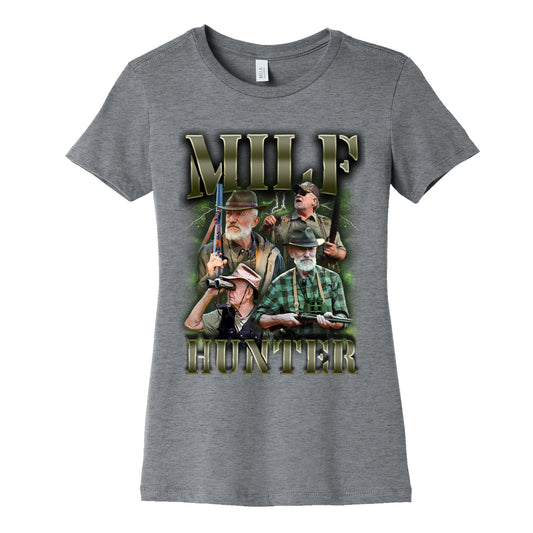 MILF Hunter Womens Cotton Tee