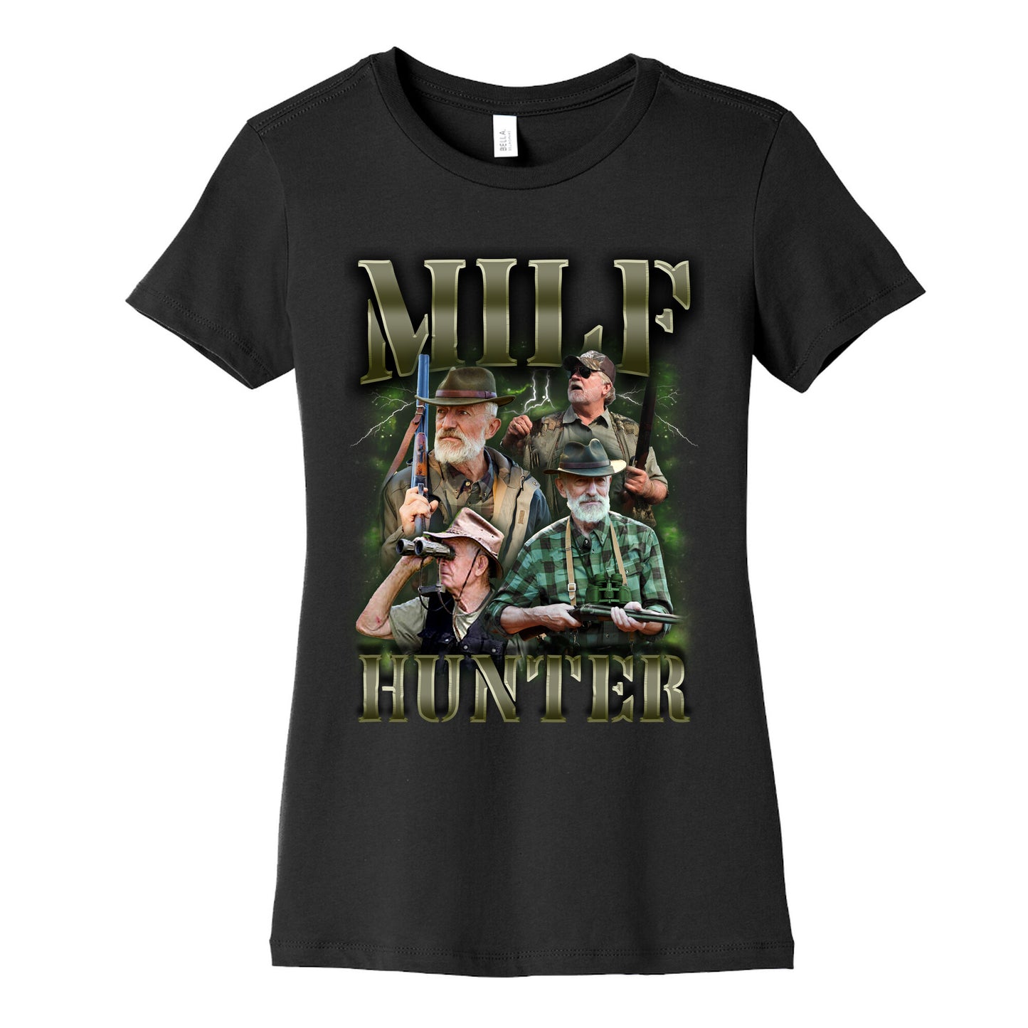MILF Hunter Womens Cotton Tee