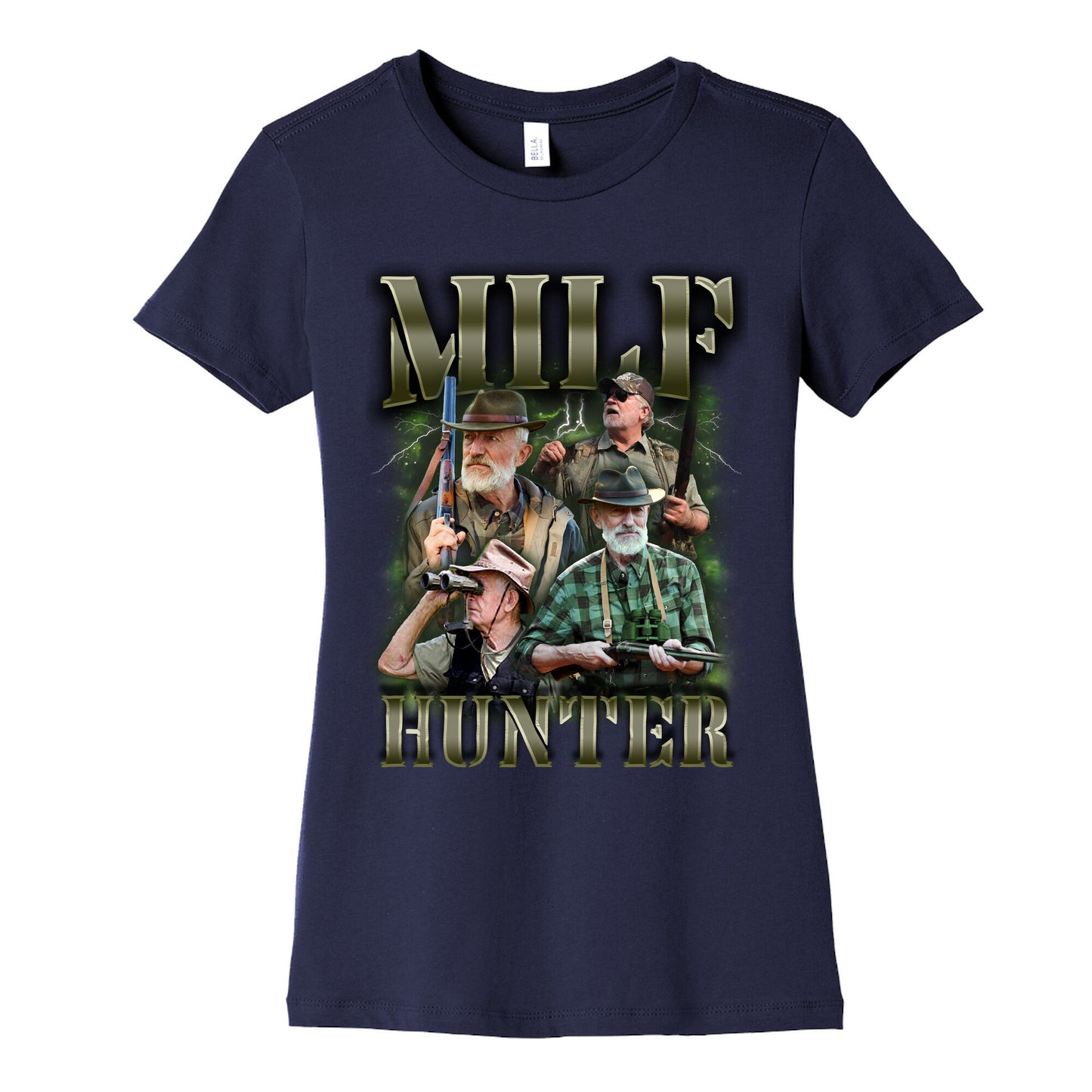 MILF Hunter Womens Cotton Tee