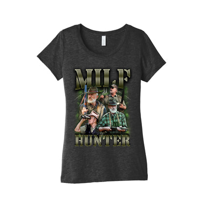 MILF Hunter Womens Triblend Tee