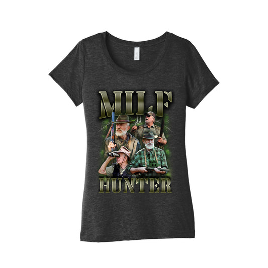 MILF Hunter Womens Triblend Tee
