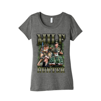 MILF Hunter Womens Triblend Tee