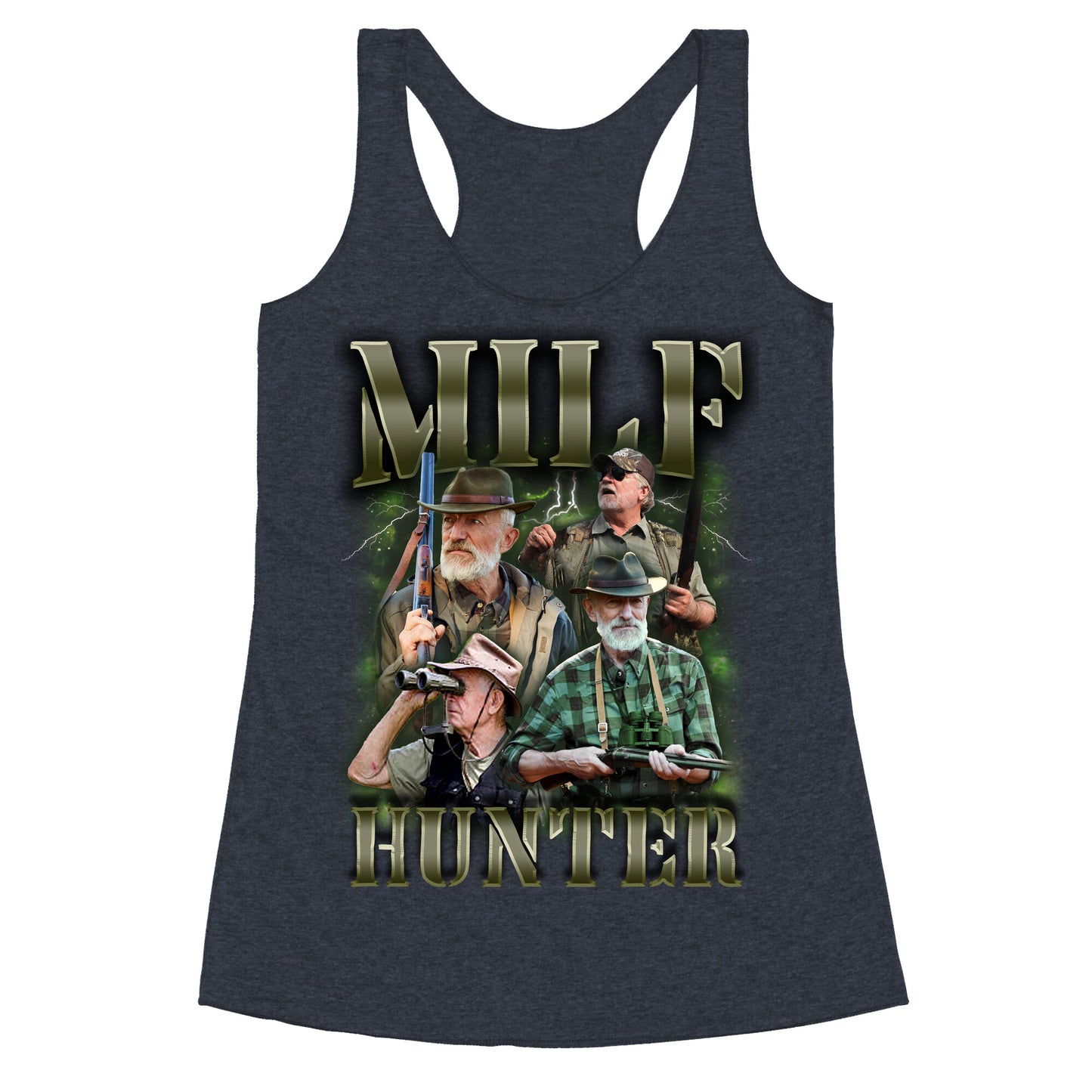 MILF Hunter Racerback Tank
