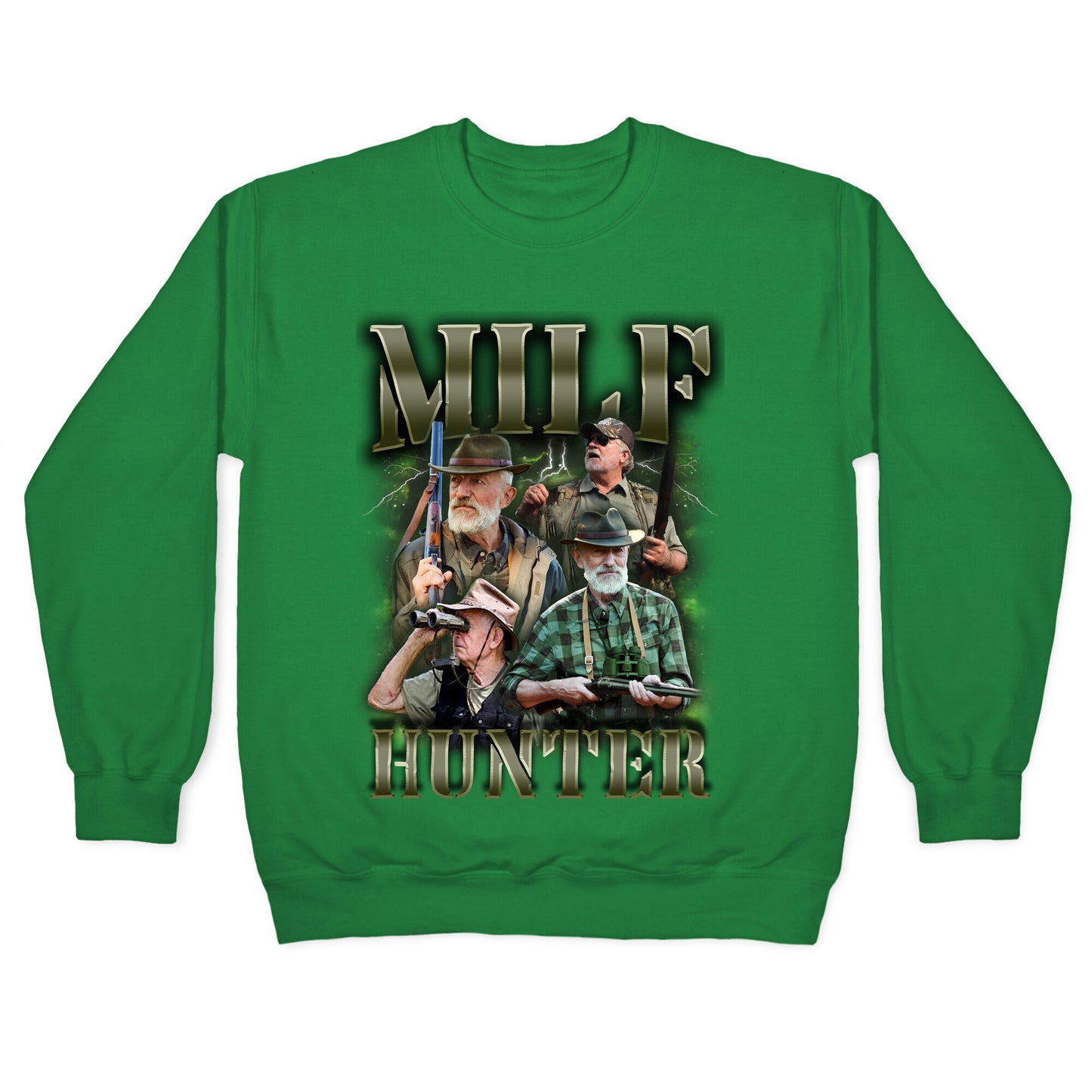 MILF Hunter Crewneck Sweatshirt