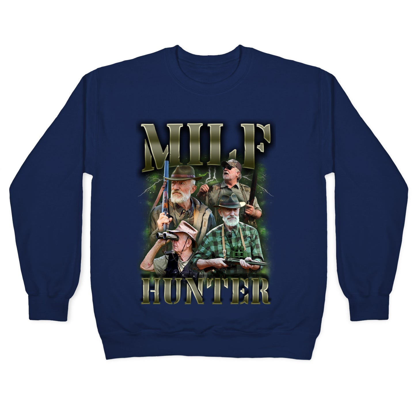 MILF Hunter Crewneck Sweatshirt