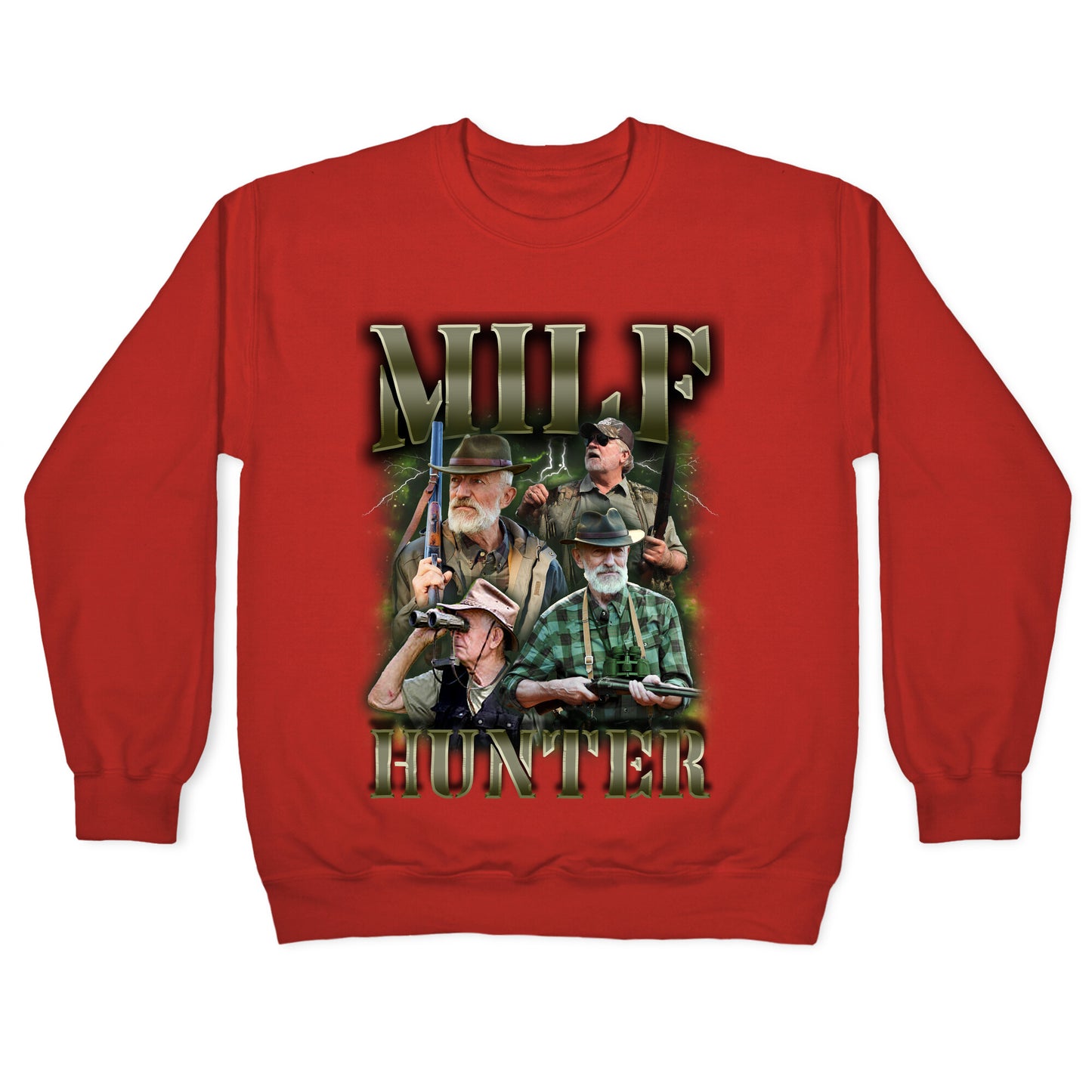 MILF Hunter Crewneck Sweatshirt