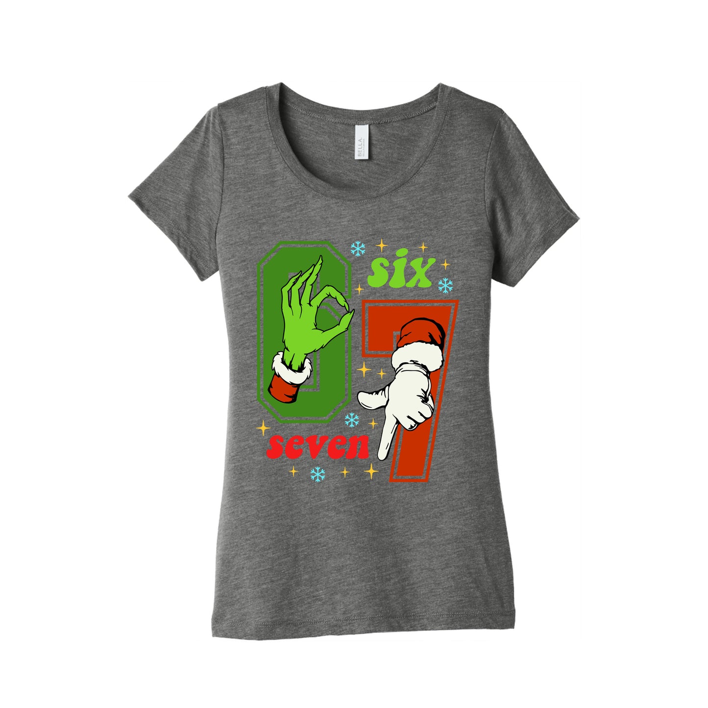 Christmas 67 Womens Triblend Tee