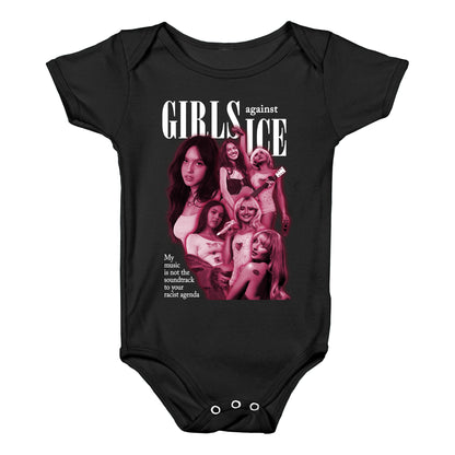 Girls Against ICE Baby One-Piece
