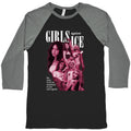 Girls Against ICE Baseball Tee