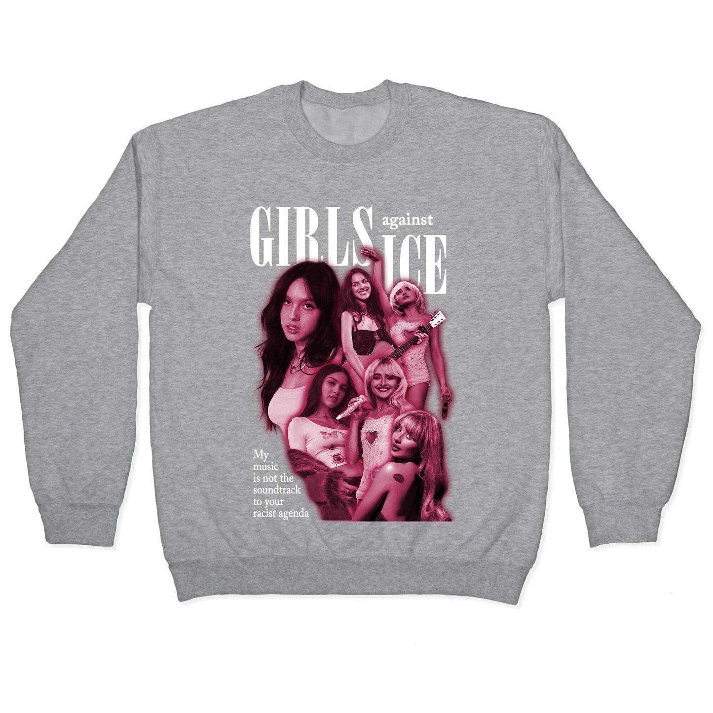 Girls Against ICE Crewneck Sweatshirt