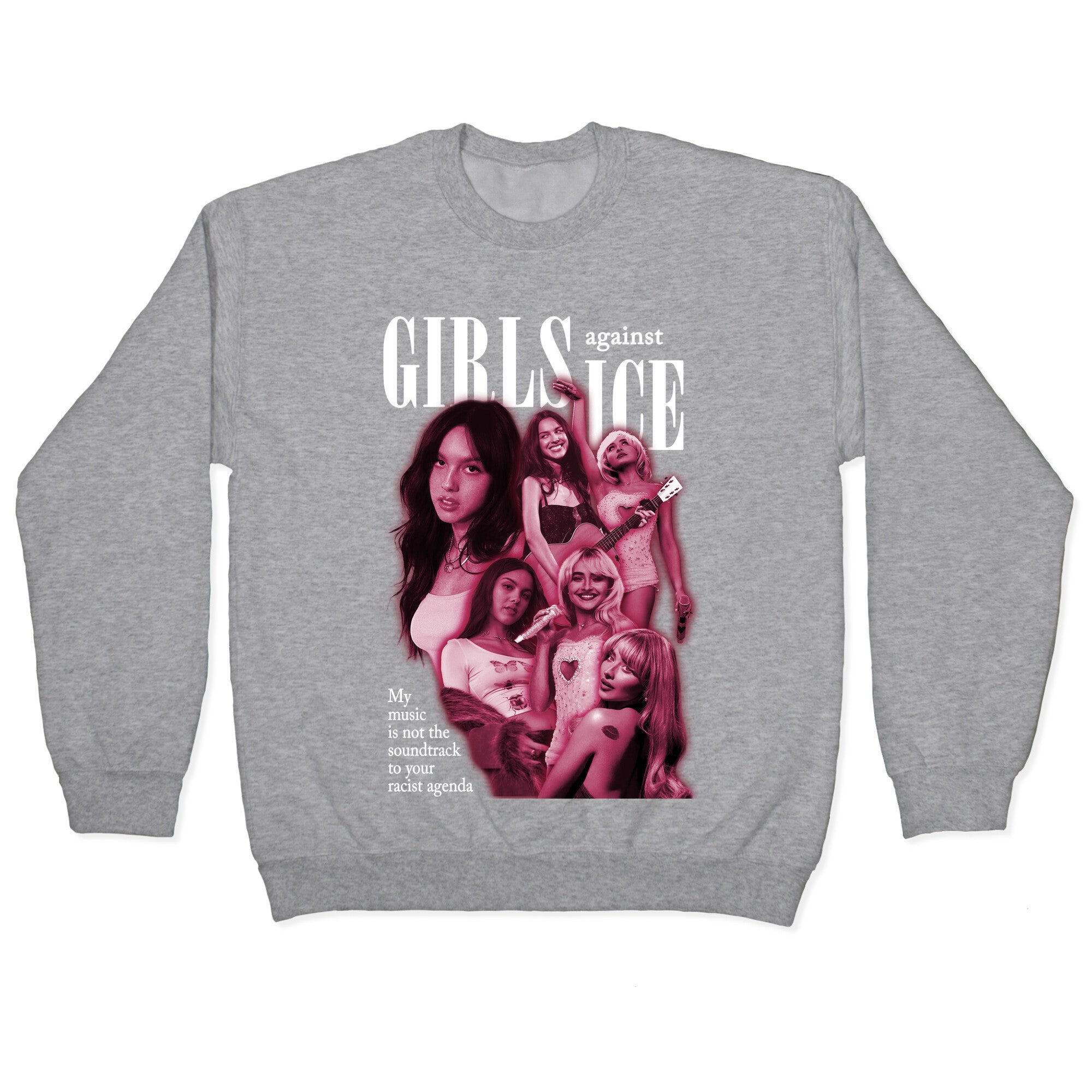 Girls Against ICE Crewneck Sweatshirt
