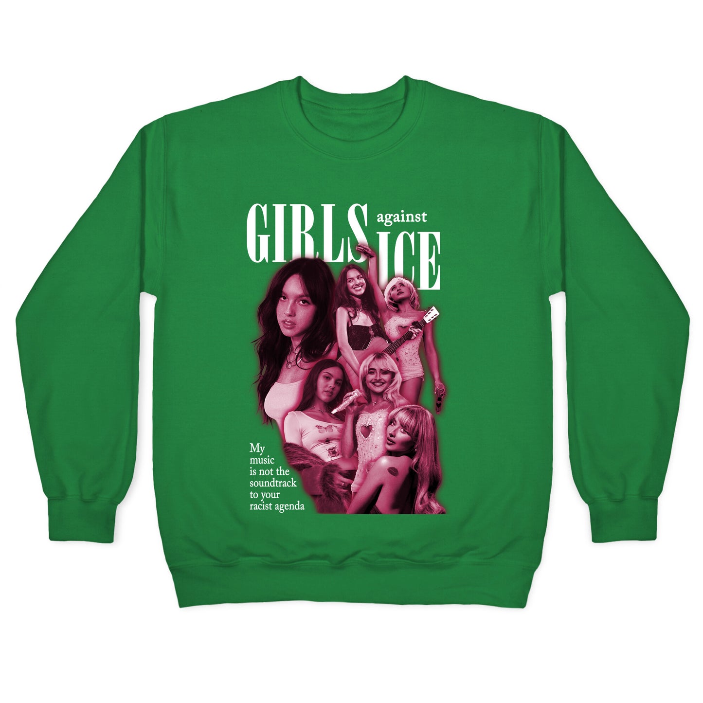 Girls Against ICE Crewneck Sweatshirt