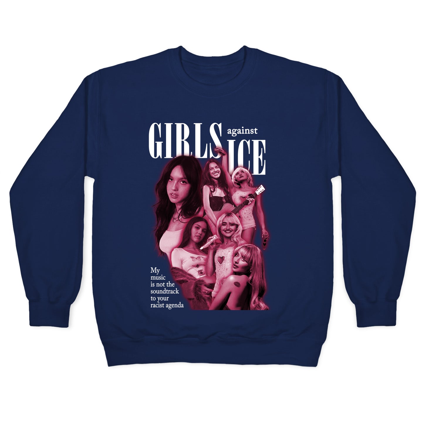 Girls Against ICE Crewneck Sweatshirt