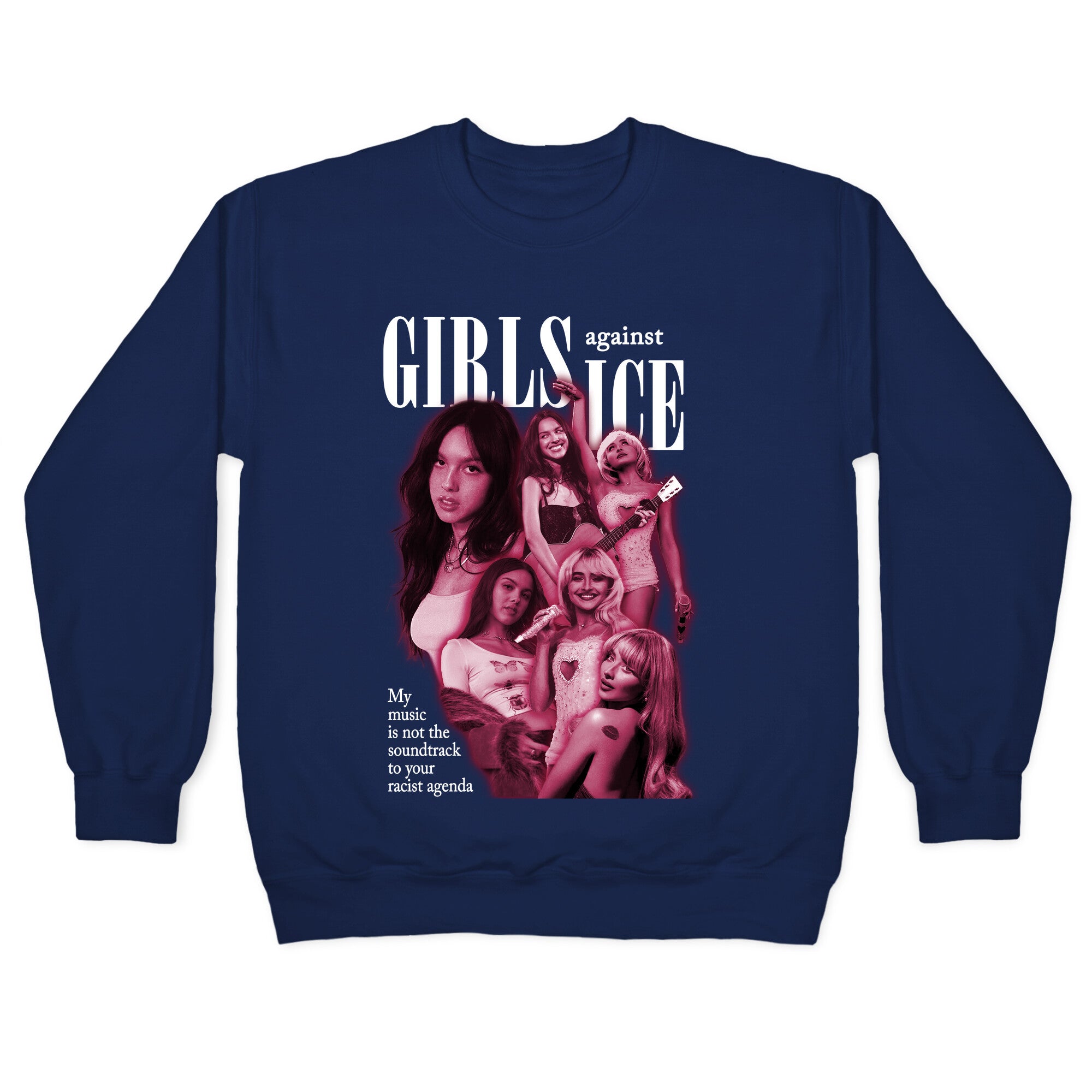 Girls Against ICE Crewneck Sweatshirt
