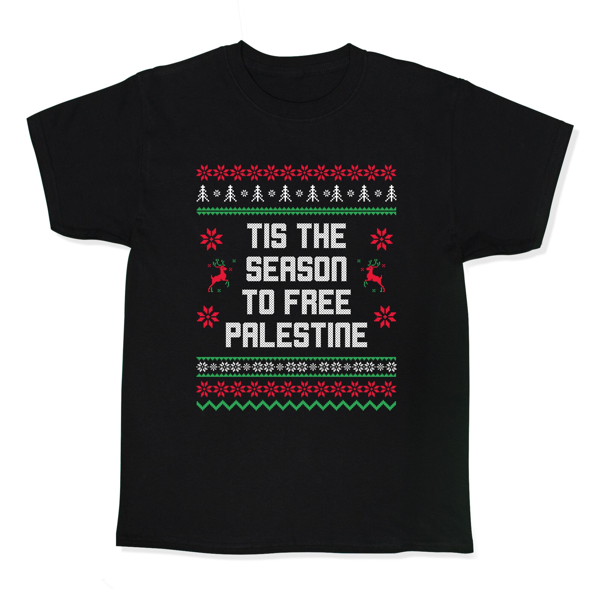 Tis the Season to Free Palestine Kids Tee