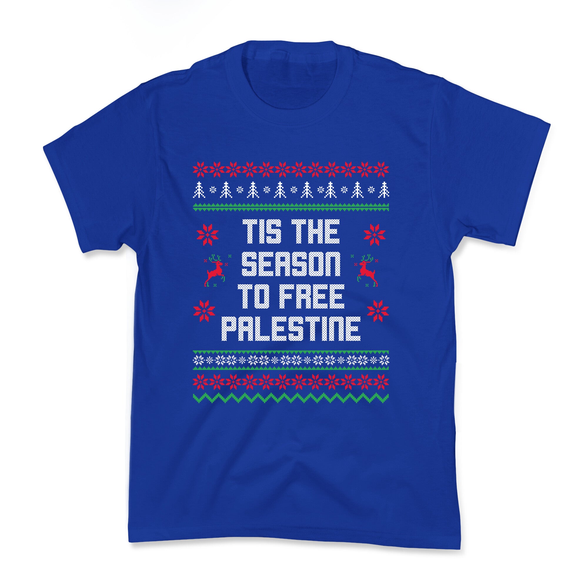 Tis the Season to Free Palestine Kids Tee