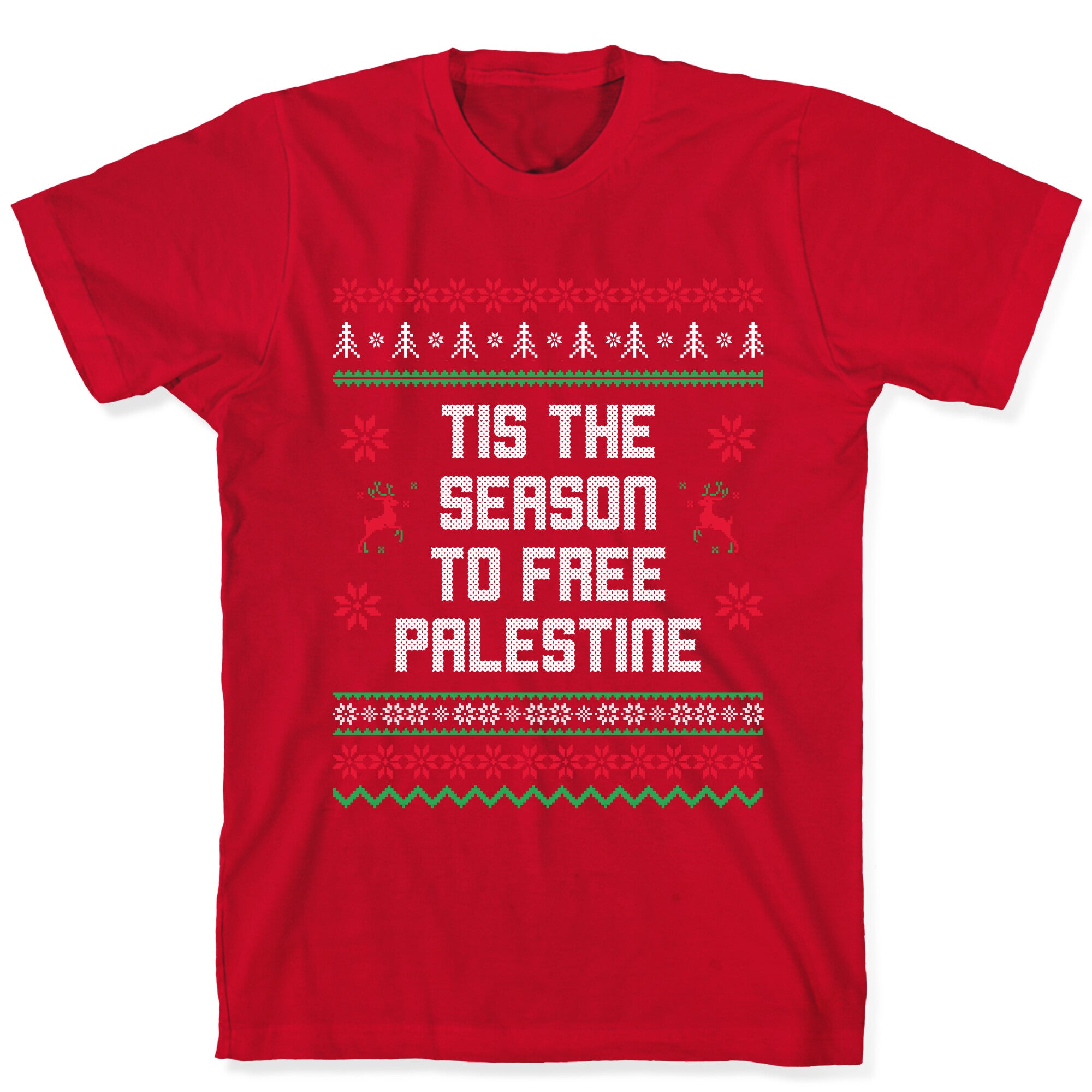 Tis the Season to Free Palestine T-Shirt