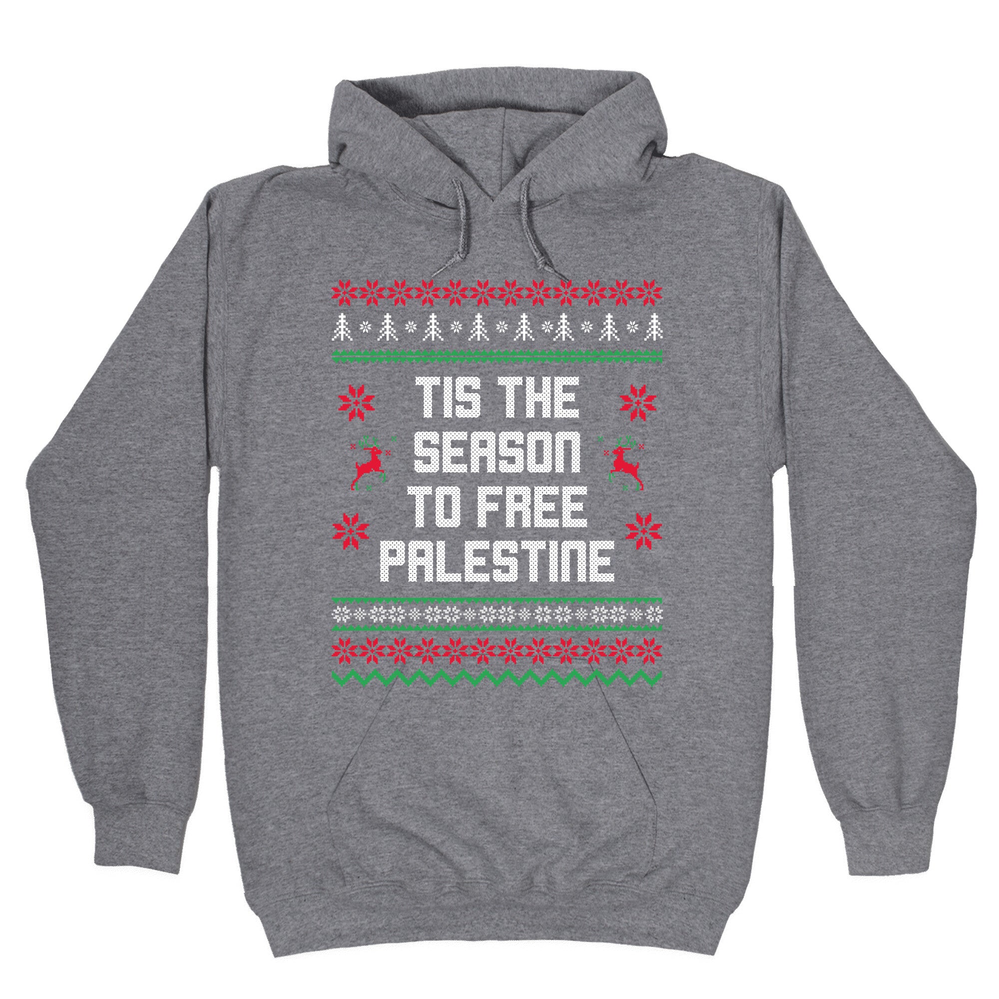 Tis the Season to Free Palestine Hoodie