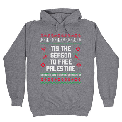 Tis the Season to Free Palestine Hoodie