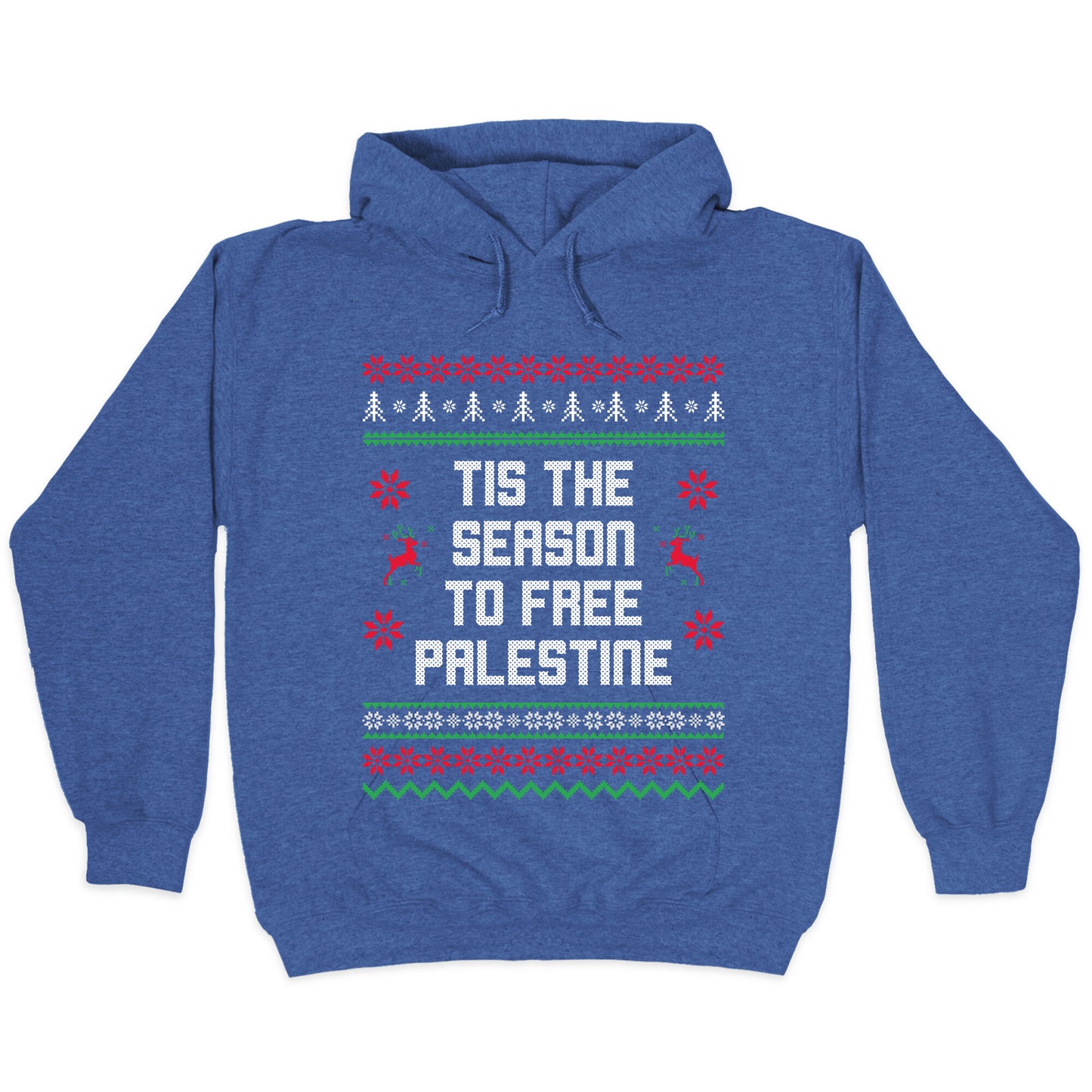 Tis the Season to Free Palestine Hoodie