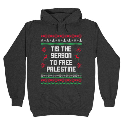 Tis the Season to Free Palestine Hoodie