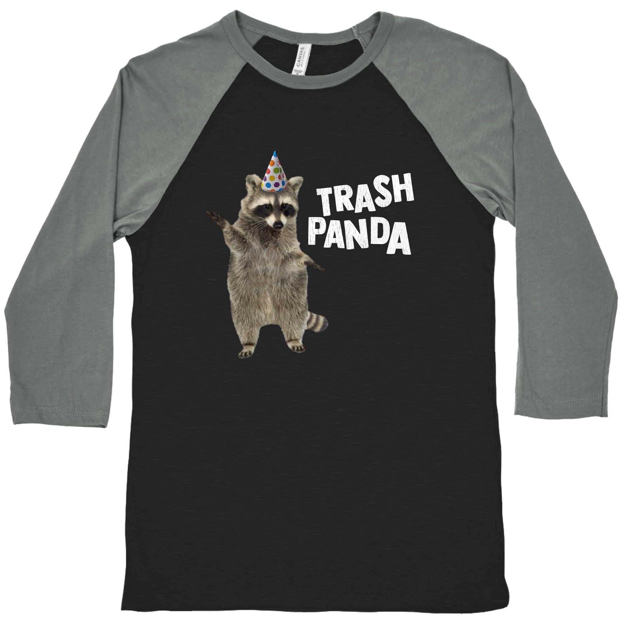Trash Panda Baseball Tee