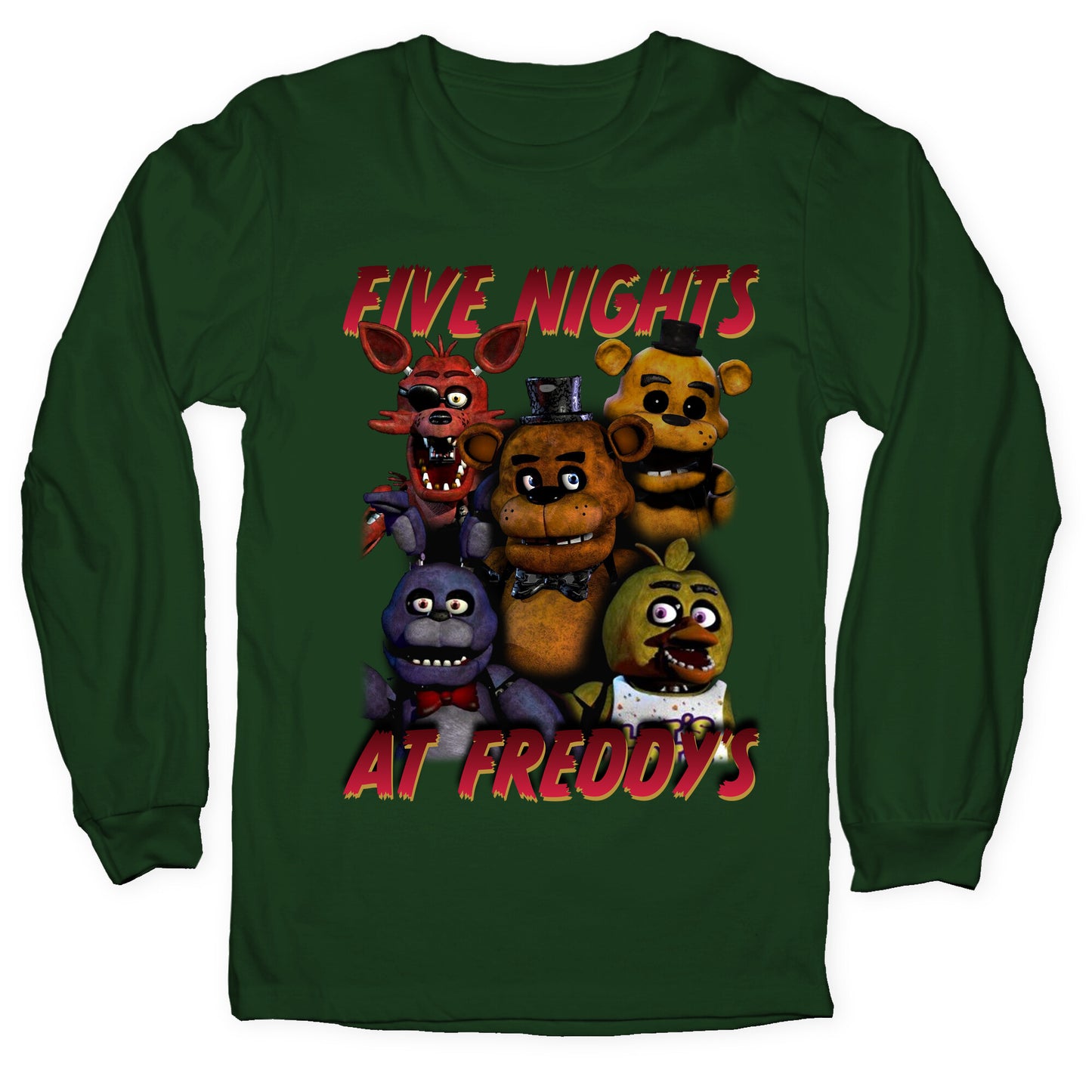 Five Nights At Freddys Longsleeve Tee