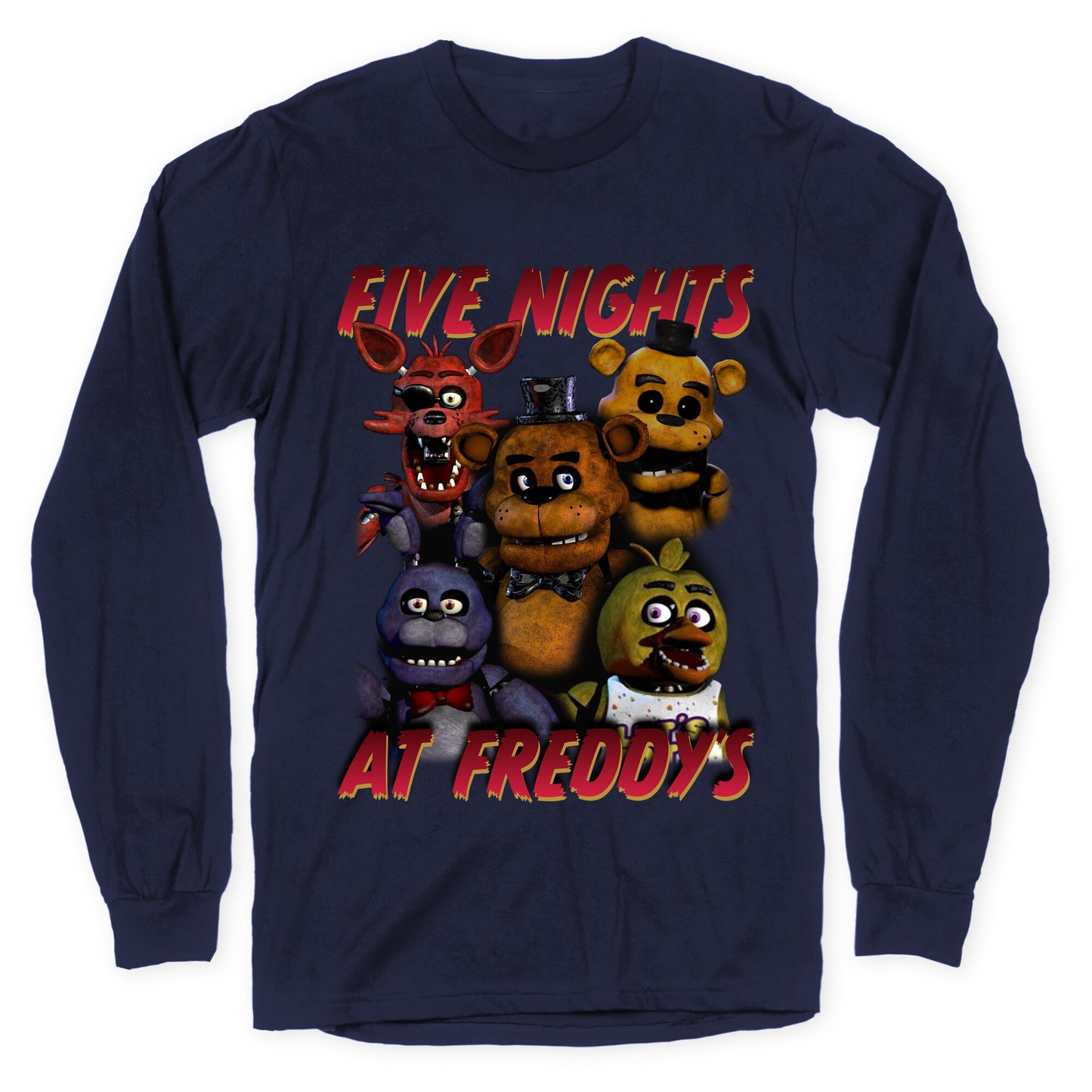 Five Nights At Freddys Longsleeve Tee