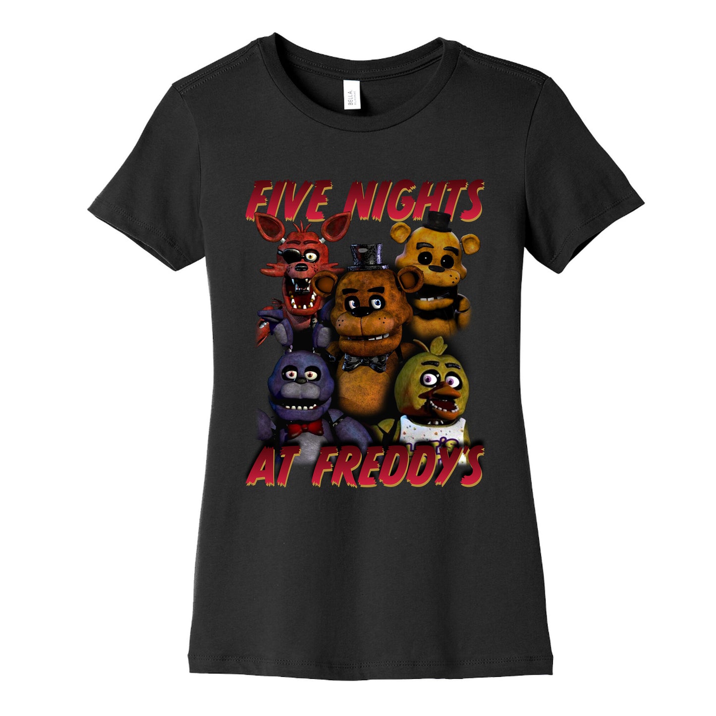 Five Nights At Freddys Womens Cotton Tee