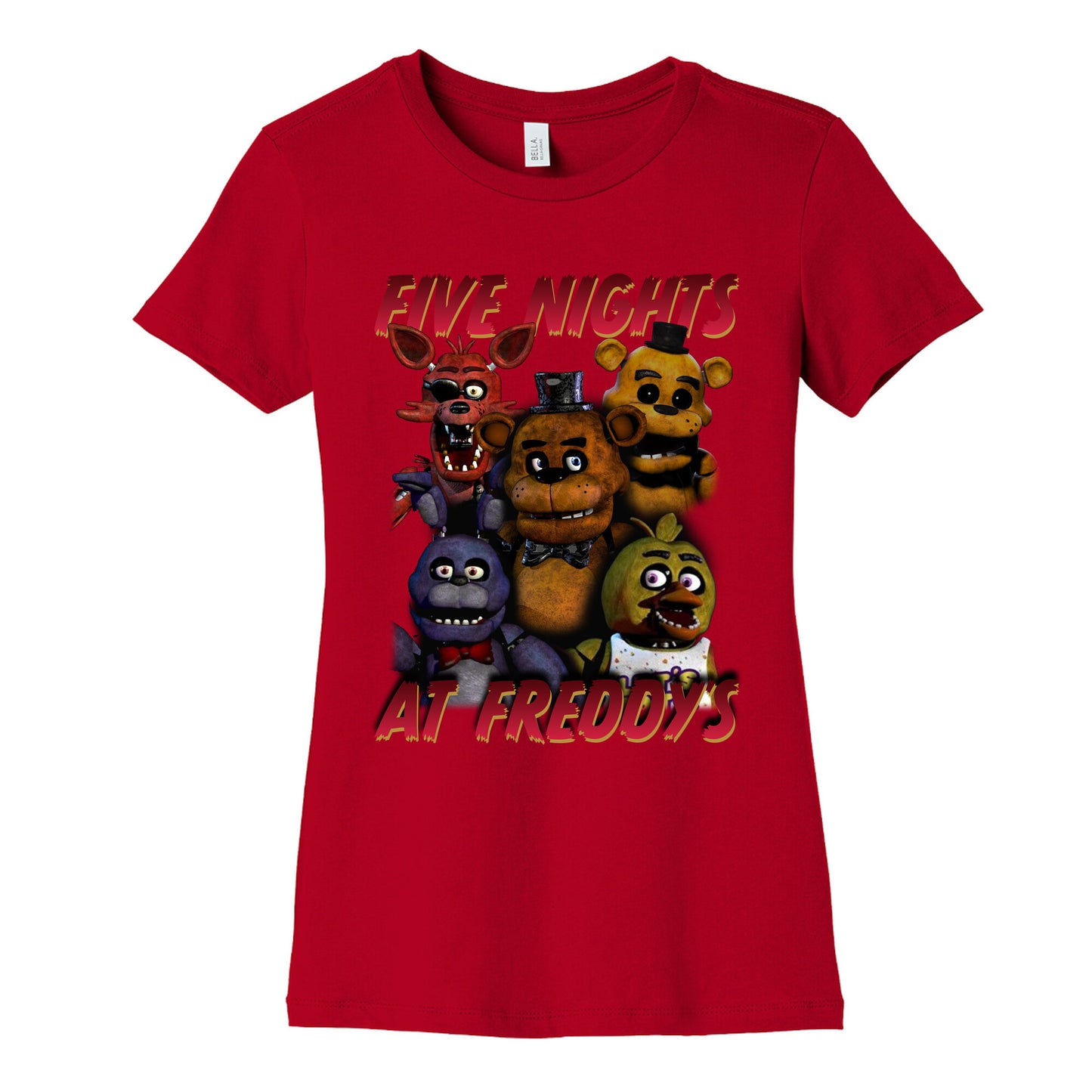 Five Nights At Freddys Womens Cotton Tee