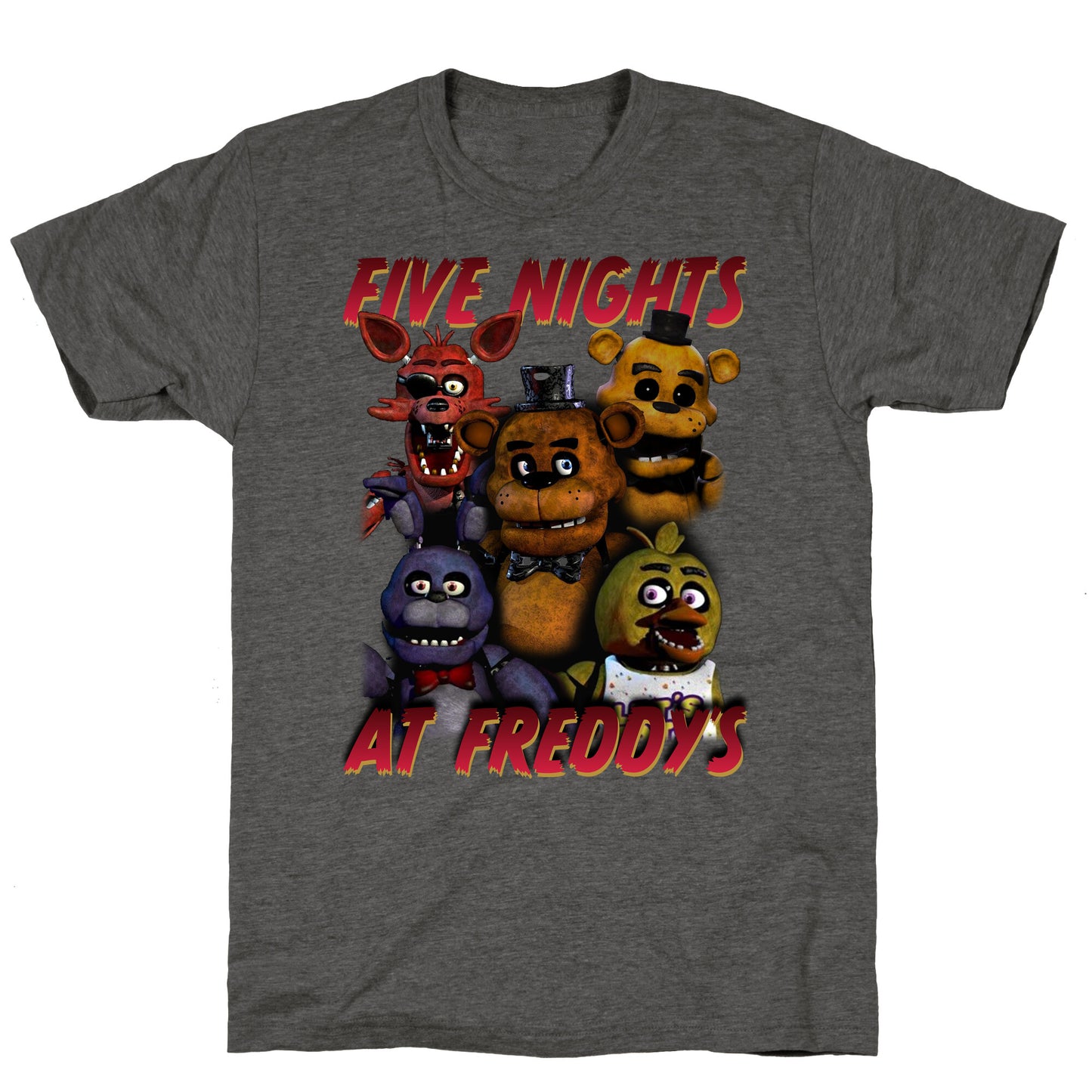 Five Nights At Freddys Unisex Triblend Tee