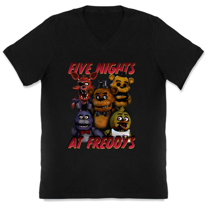 Five Nights At Freddys V-Neck