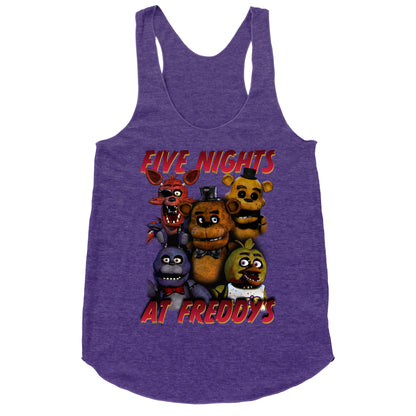 Five Nights At Freddys Racerback Tank